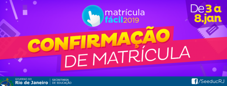 Confirmação da matrícula para quem se inscreveu na primeira fase termina terça, 8