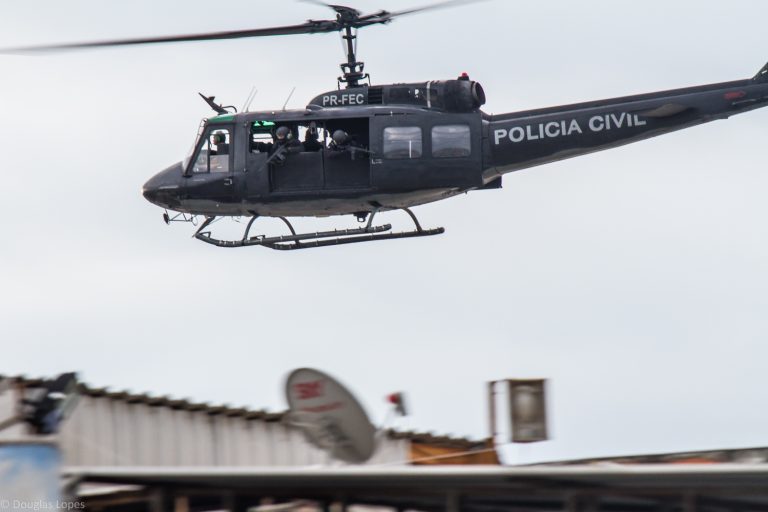 Operações policiais com o caveirão voador podem responder criminalmente à Justiça federal