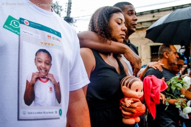 Morre nona criança atingida por bala perdida só este ano