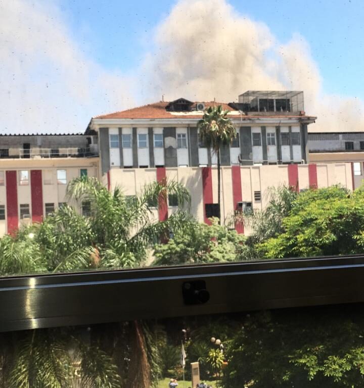 Incêndio no Hospital Geral de Bonsucesso