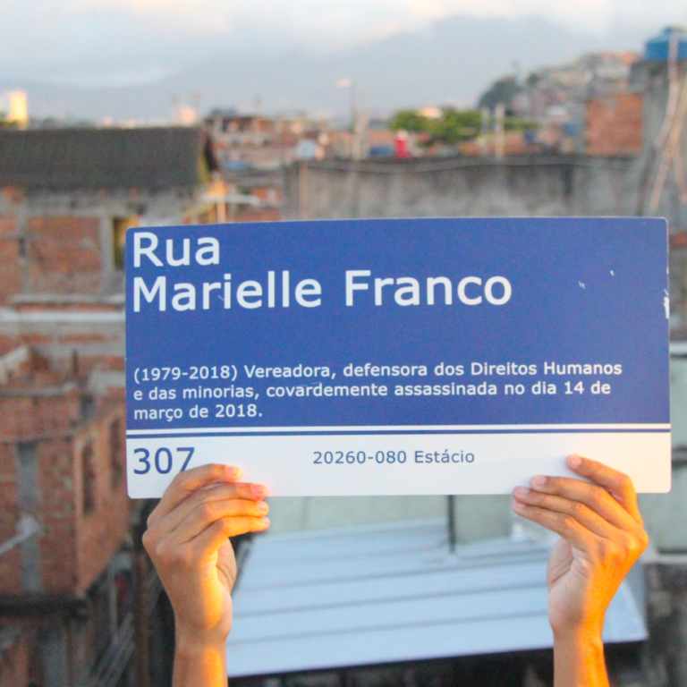 Em sua homenagem, rua da Maré pode ganhar nome de Marielle Franco