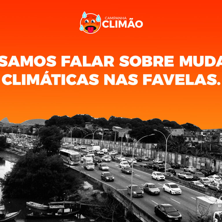 Campanha desenvolve trabalho para falar sobre mudanças climáticas na Maré