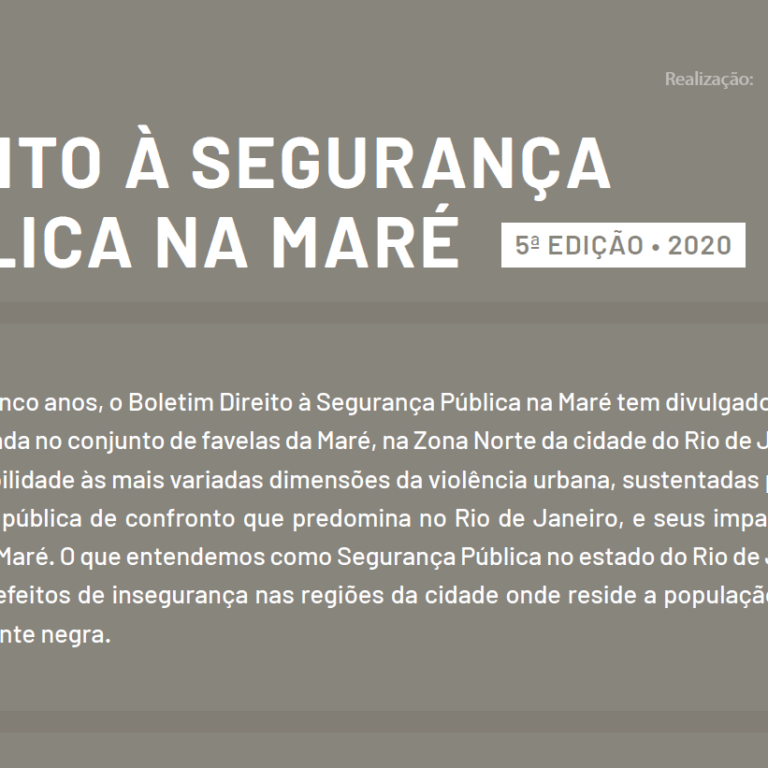 A política da (in)segurança pública mata mais do que protege