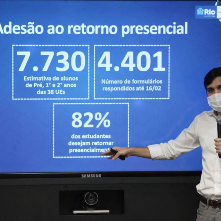 Prefeitura do Rio publica resolução com retorno das aulas presenciais