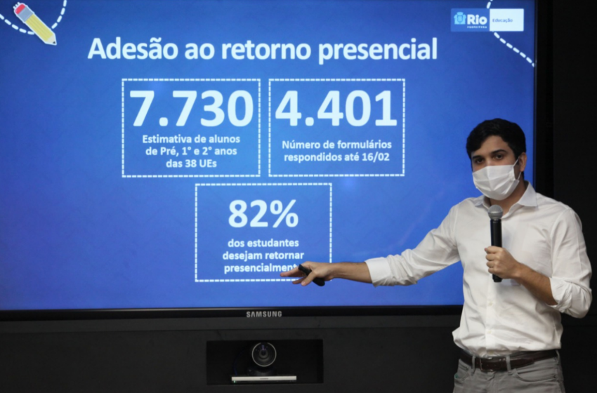 Prefeitura do Rio publica resolução com retorno das aulas presenciais