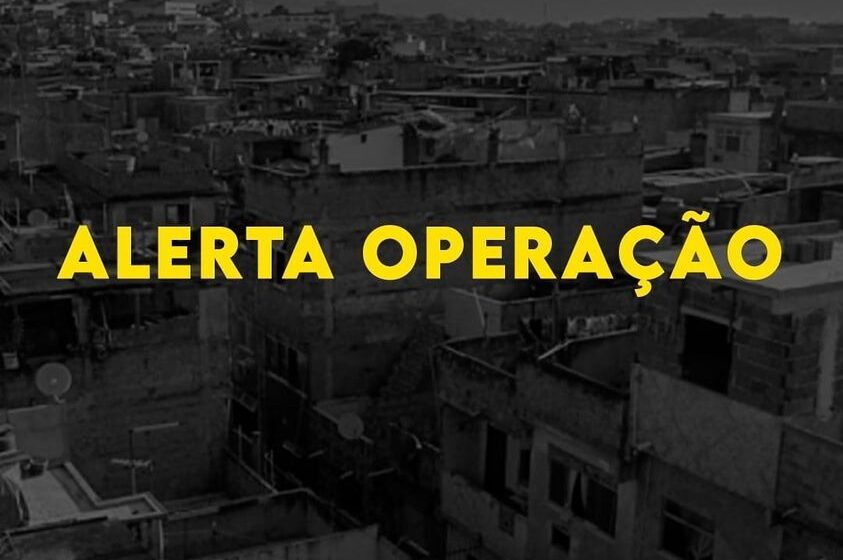 Sábado com operação policial e vacinação suspensa na Maré