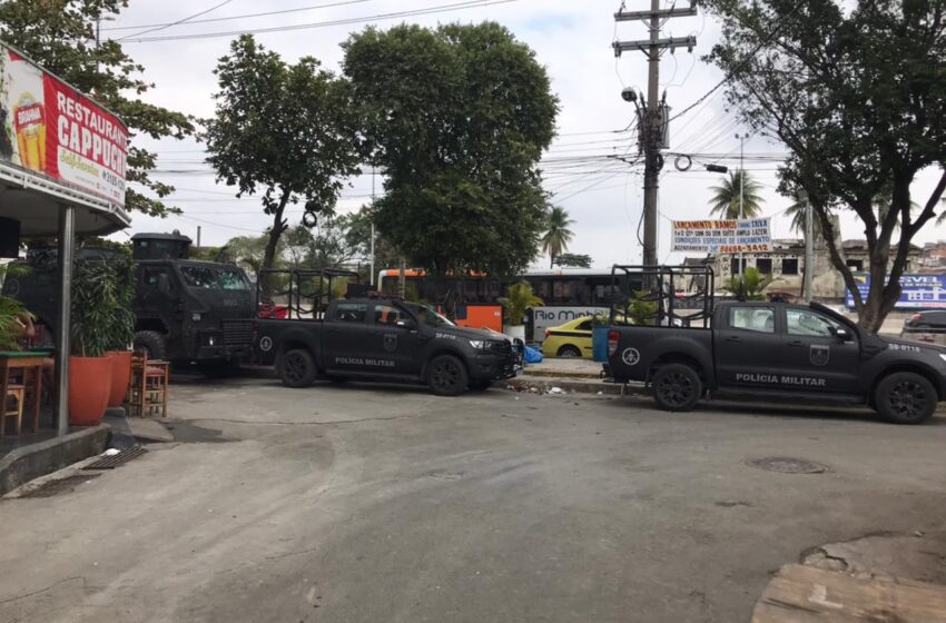 Após 26 horas, operação policial termina na Maré