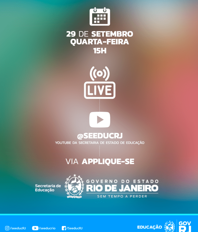 ‘Aulão virtual’: Governo do Rio faz intensivo do Enem para alunos concluintes do Ensino Médio