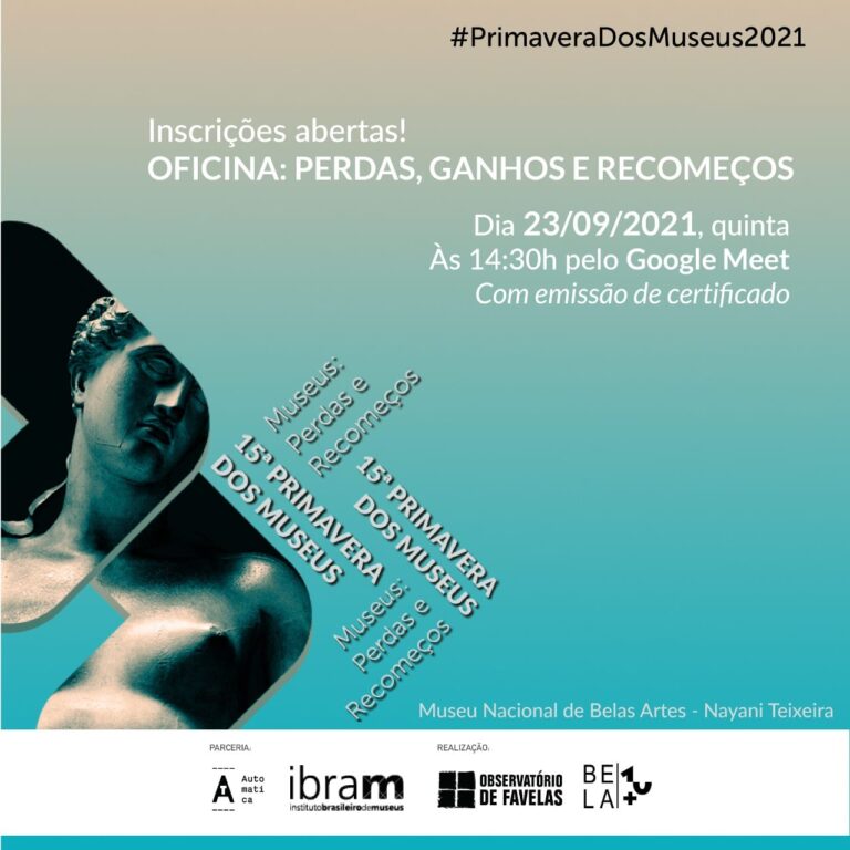 Galpão Bela Maré participa da Primavera de Museus