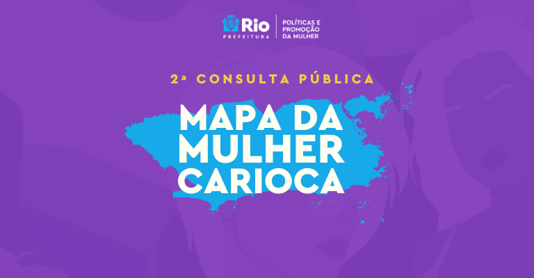 Consulta pública quer mapear a situação das mulheres no Rio