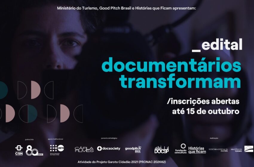 Edital Documentários Transformam recebe inscrições até 15 de outubro