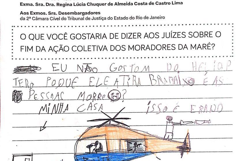  Publicação de cartas de crianças moradoras da Maré completam dois anos
