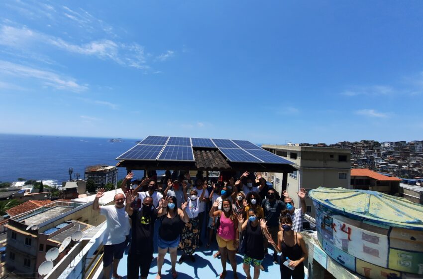 Projeto de geração de energia solar chega ao Vidigal