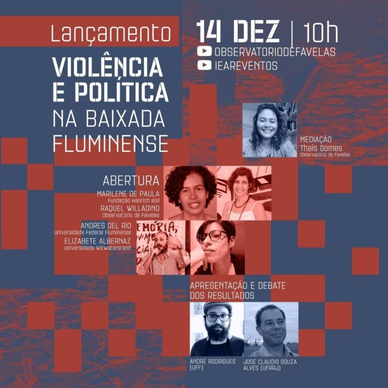 Pesquisa revela que a cada 50 dias, um ator político foi assassinado na Baixada Fluminense