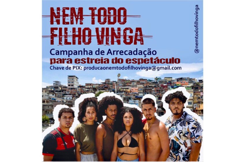Artistas mareenses lançam ‘vaquinha’ online para realização de espetáculo vencedor de festival