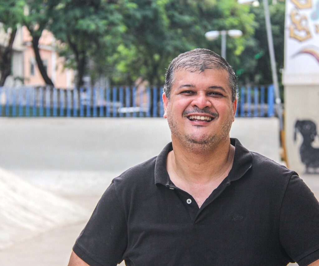 Helinho é nosso repórter homenageado neste Dia do Jornalista | Foto: Matheus Affonso