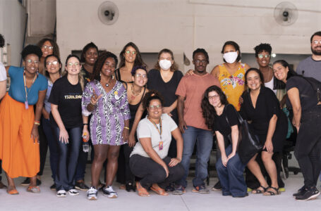 Foto: Douglas Lopes 
Membros de organizações que compõe a ADPF das Favelas reunidos na Maré na última quinta-feira