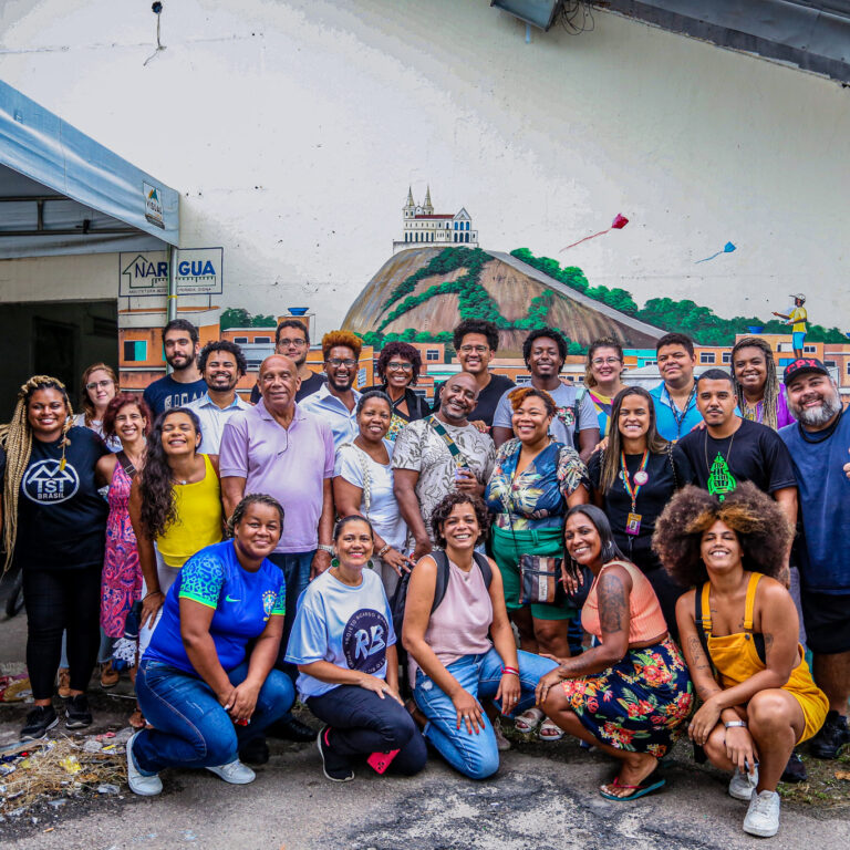 Secretário Nacional das Periferias na Maré no domingo, 2/4