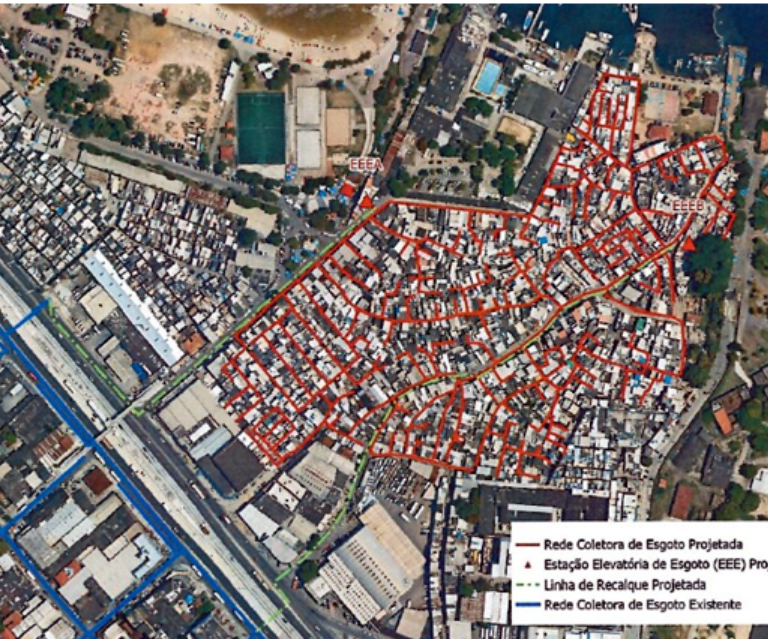 Maré vai receber obra de saneamento básico?