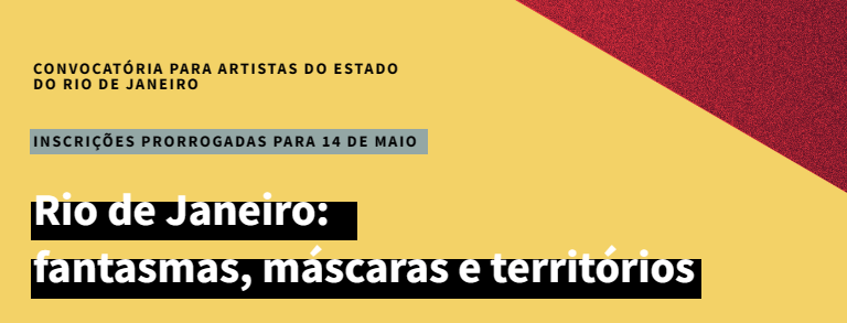 Residência artística com as inscrições abertas até 14/5