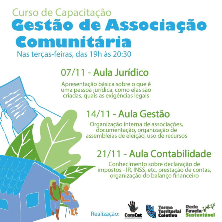 Curso Gratuito para Lideranças Comunitárias