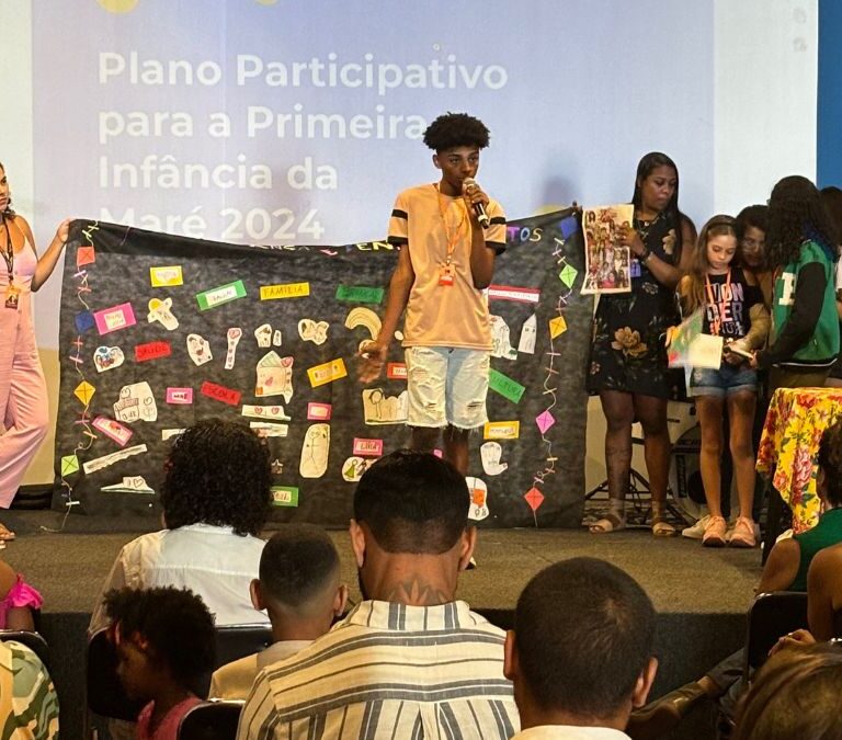 Maré lança o Plano Participativo para a Primeira Infância